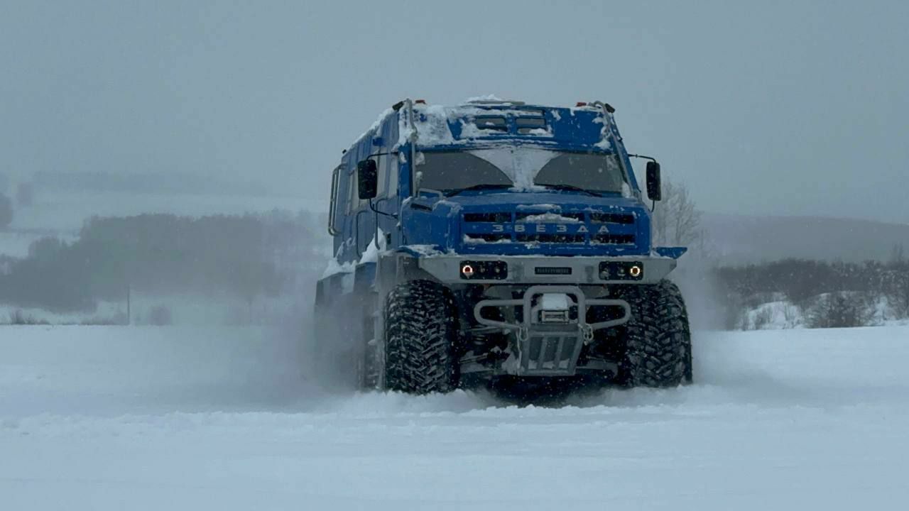 ЗВЕЗДА Т23 6×6 — внешний вид машины